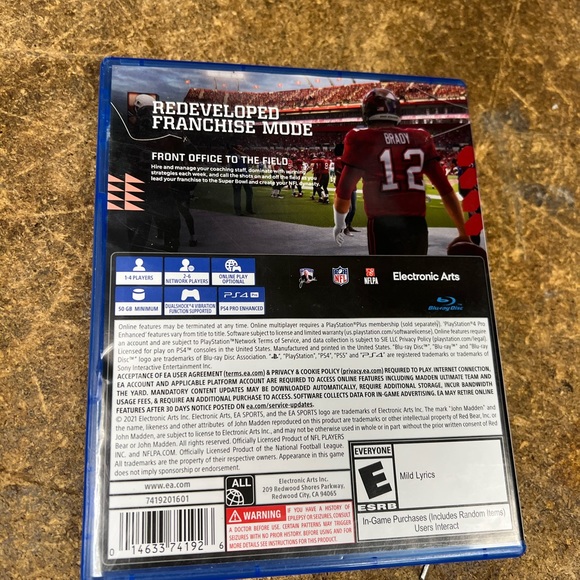 PlayStation 4 Madden 22 game - Picture 4 of 4